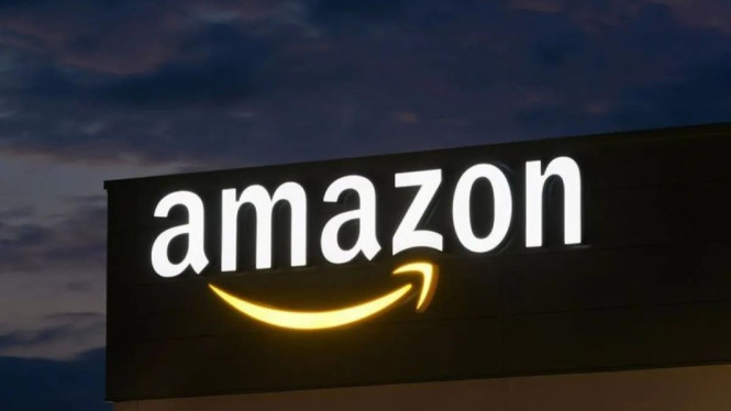 Ilustrasi logo amazon