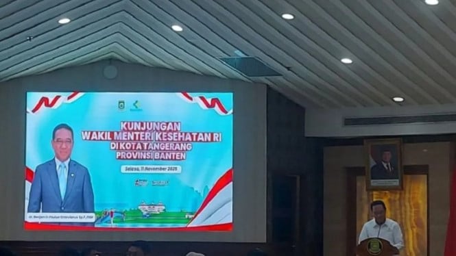 Wakil Menteri Kesehatan (Wamenkes) Benjamin Paulus Octavianus