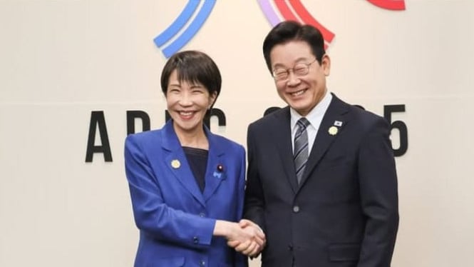 Tangkapan Layar Sanae Takaichi