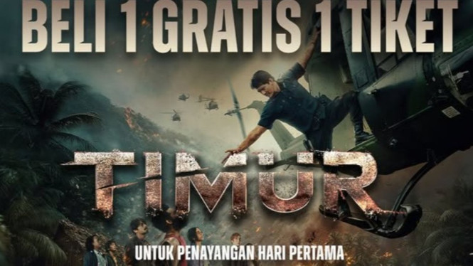 Cara Dapatkan Promo Film Timur Beli 1 Tiket Gratis 1