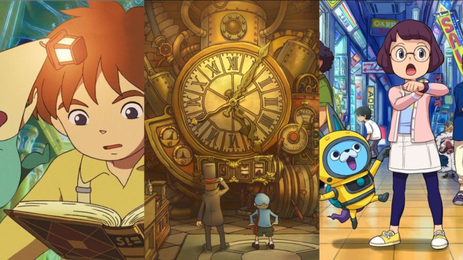 Ilustrasi Game Buatan Studio Level-5