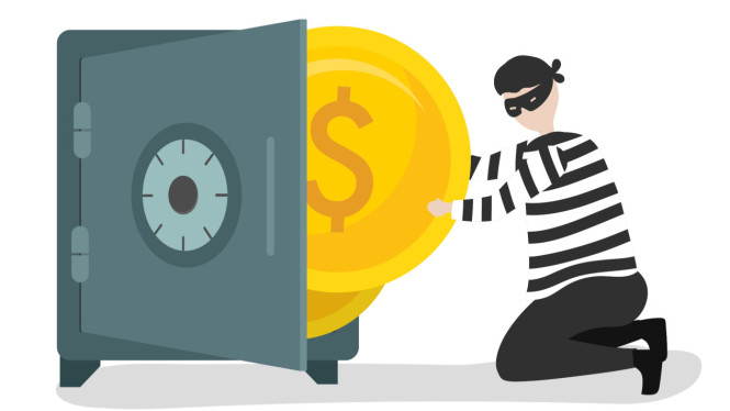 Ilustrasi Pencurian di Bank