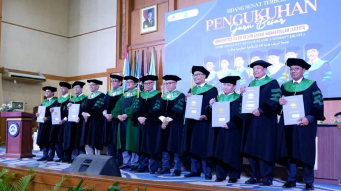 Pengukuhan guru besar UIN Syarif Hidayatullah Jakarta