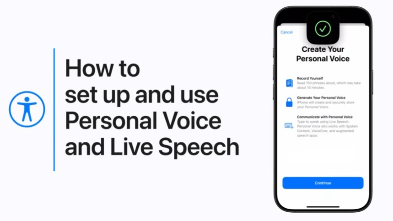 Fitur Suara Personal dan Live Speech di iPhone dan iPad