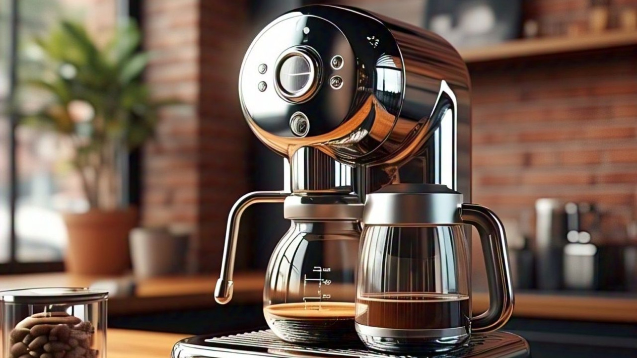 Mesin Kopi (Ilustrasi)