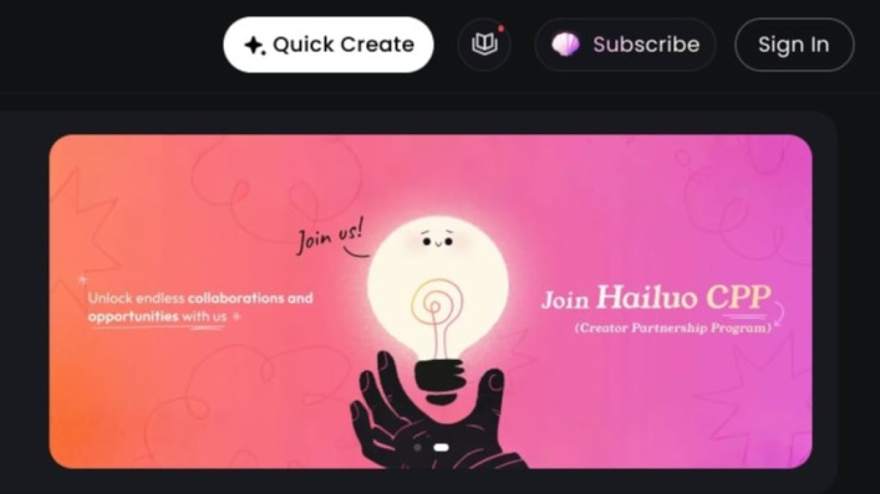 Platform Hailuo AI