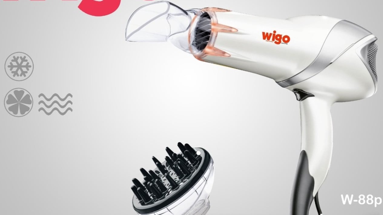 Wigo Hair Dryer W-88P Pro Collection Salon Ionic Infrared