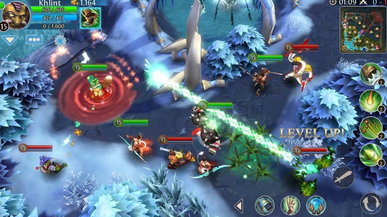 5 Game MOBA Offline Gratis Mirip Mobile Legends