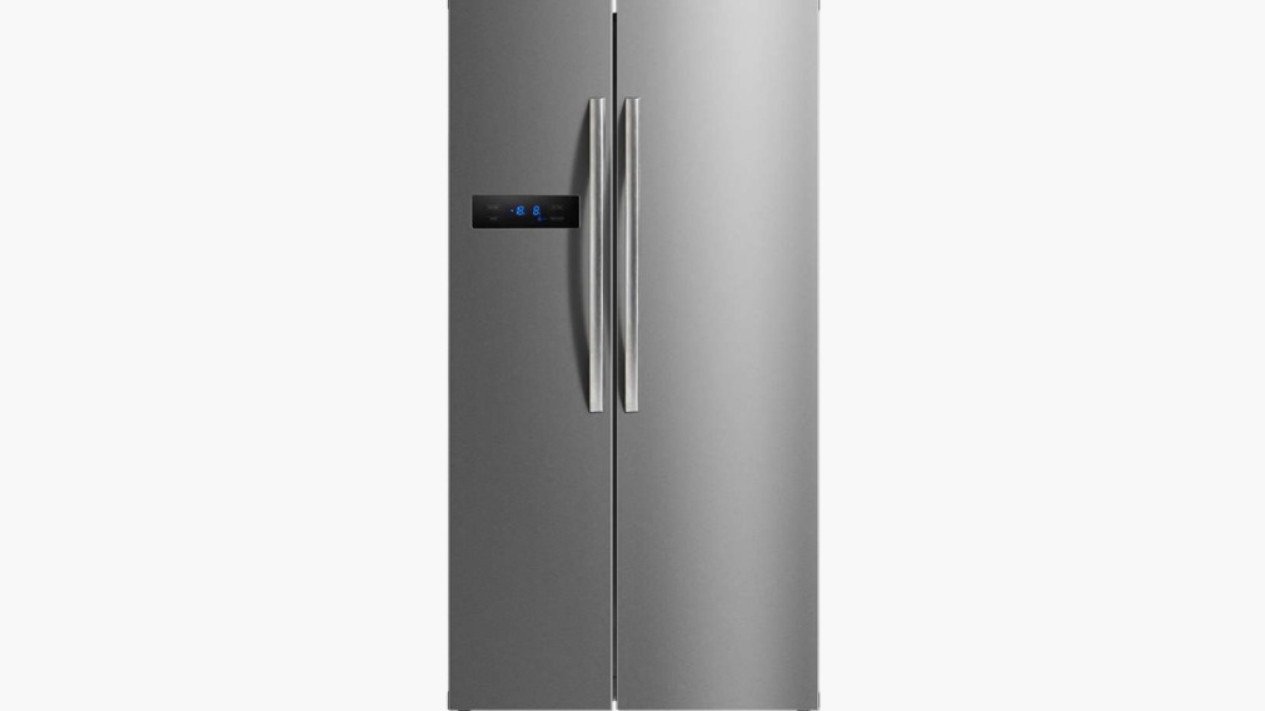 MIDEA HC-689WE Side by Side, Kulkas 2 Pintu