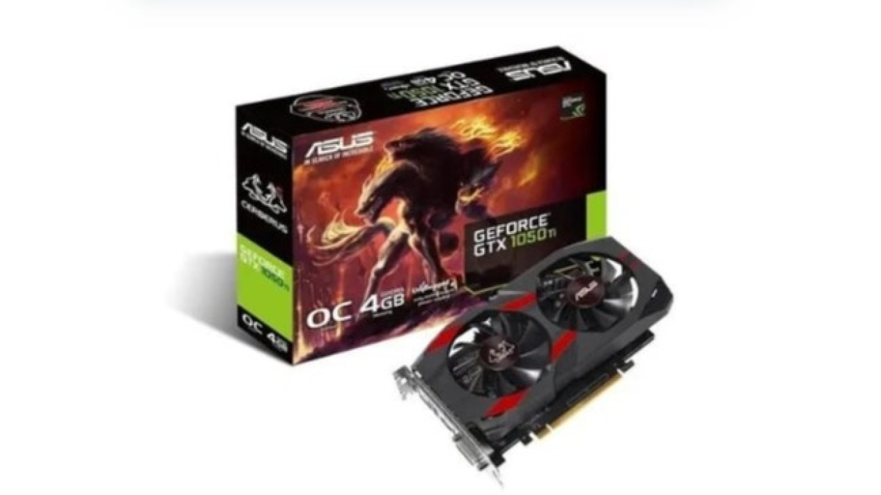 ASUS CERBERUS GTX 1050 Ti
