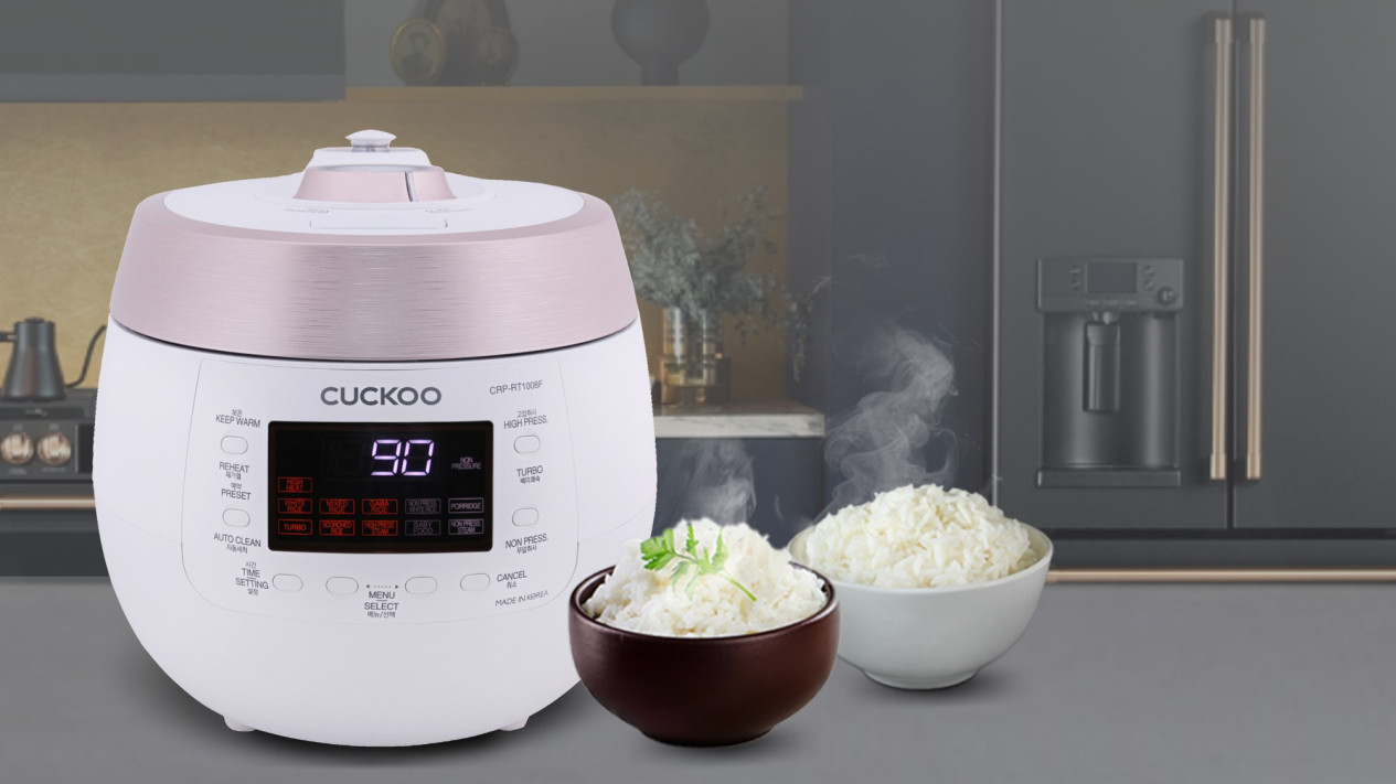 CUCKOO Twin Pressure Rice Cooker 1.8 L CRP-RT1008F