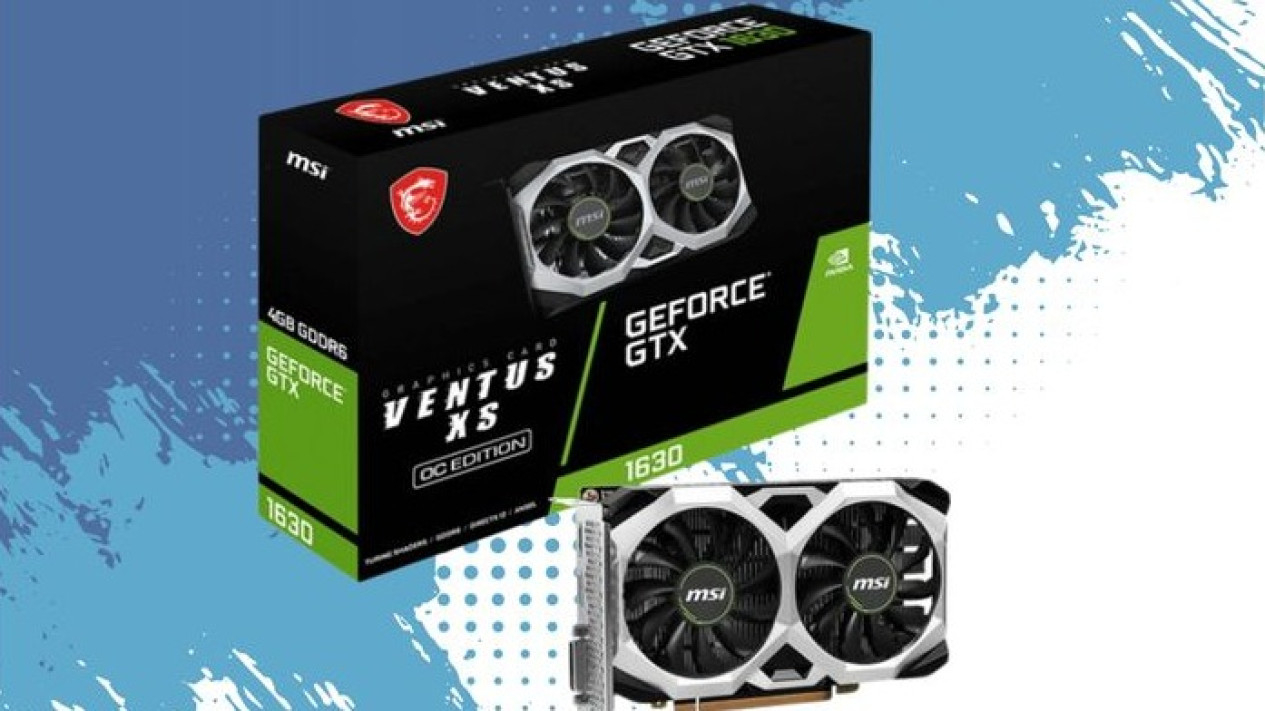 GTX 1630 VENTUS XS OC 4GB GDDR6