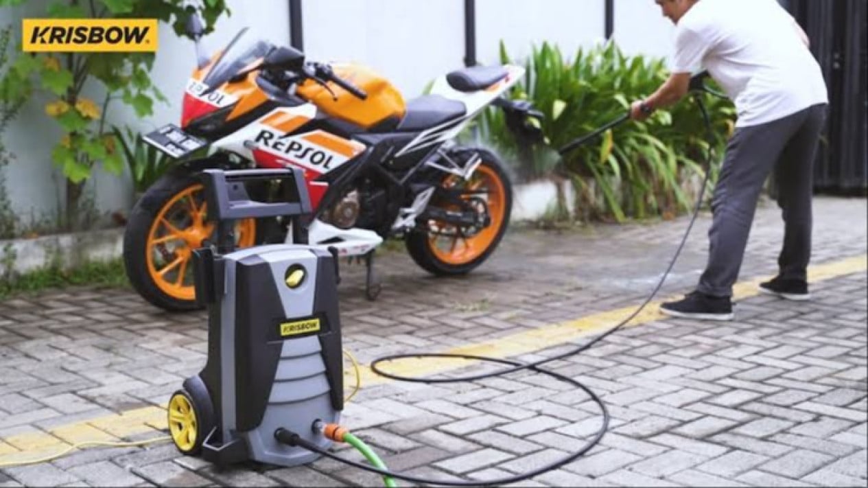 Krisbow High Pressure Cleaner Home Use 100 Bar