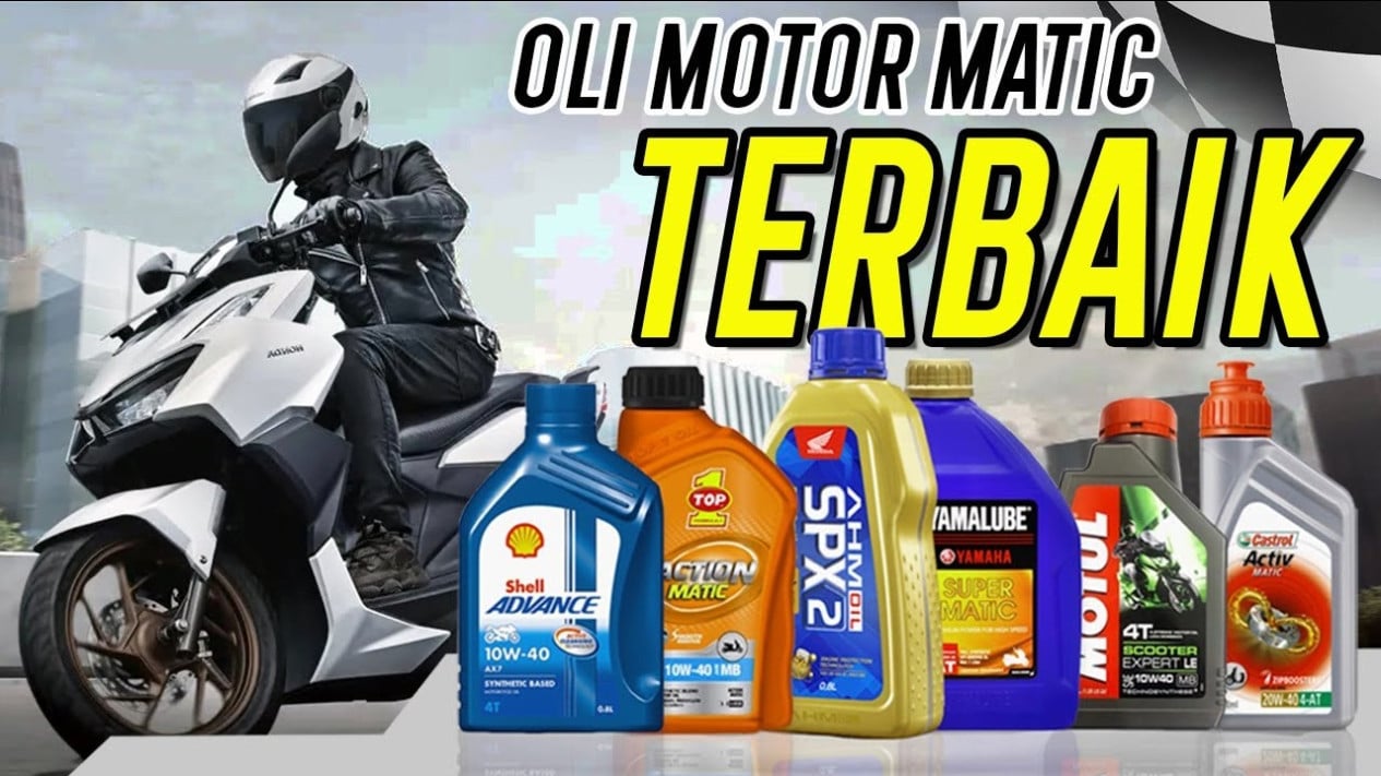 rekomendasi oli motor matic