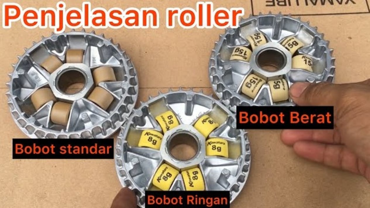 Perbedaan Roller Berat dan Ringan