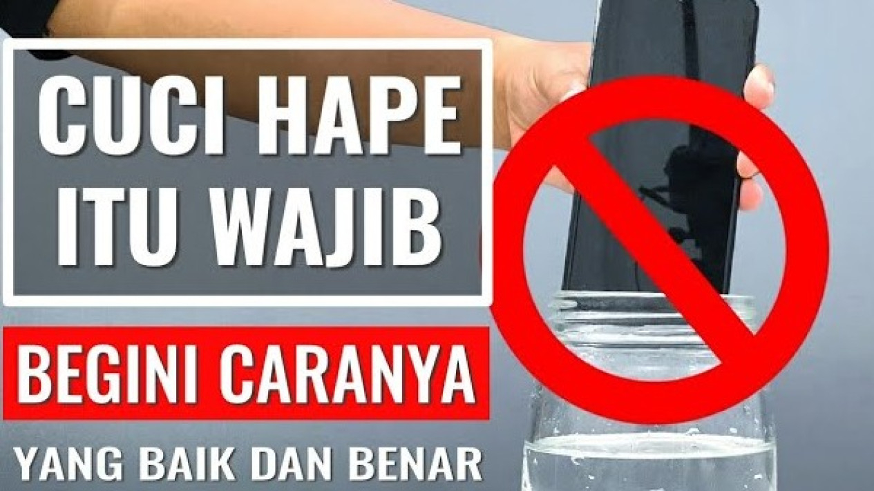 Cara Membersihkan HP