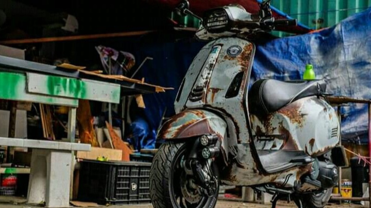 Cara Hilangkan Karat Motor