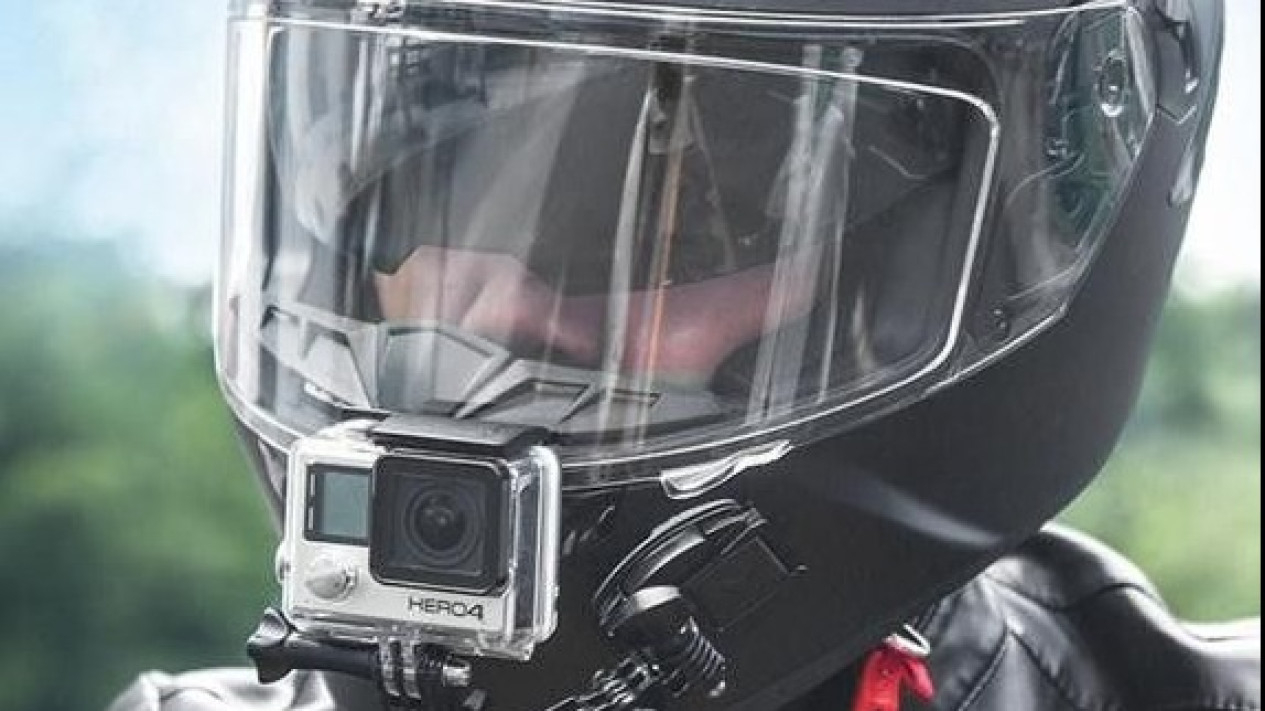 Mounting Gopro Motowolf Mounting Helm Gopro Action Camera 360 Original