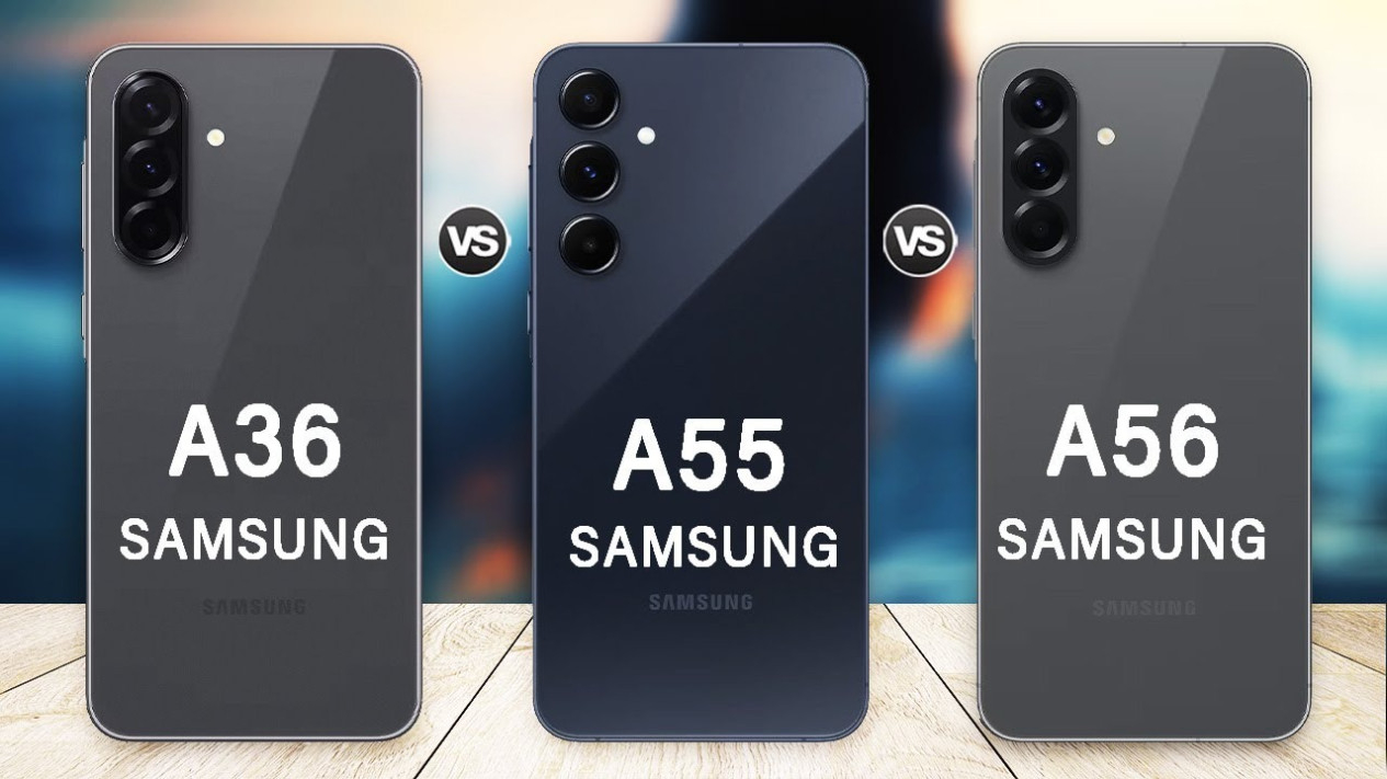 Samsung Galaxy A36 vs A55 vs A56