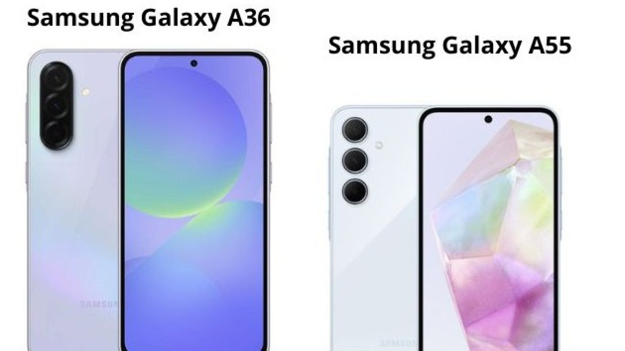 Samsung Galaxy A36 vs a55