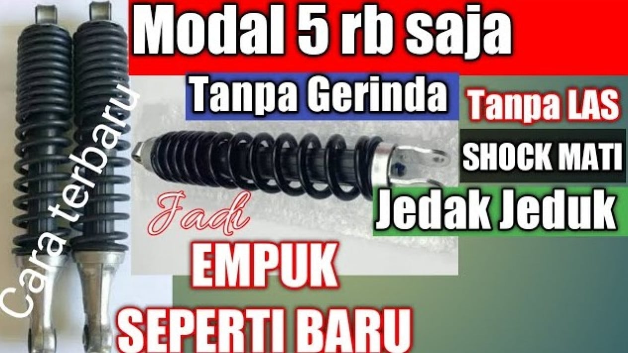 Cara Shocbreaker Jadi Empuk