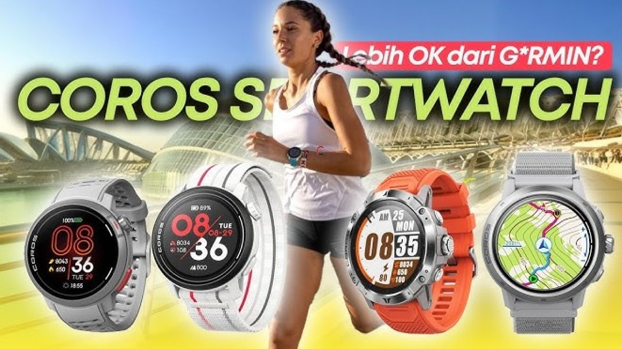 Lima Rekomendasi Sport Watch COROS Terbaru yang Wajib Kamu Miliki