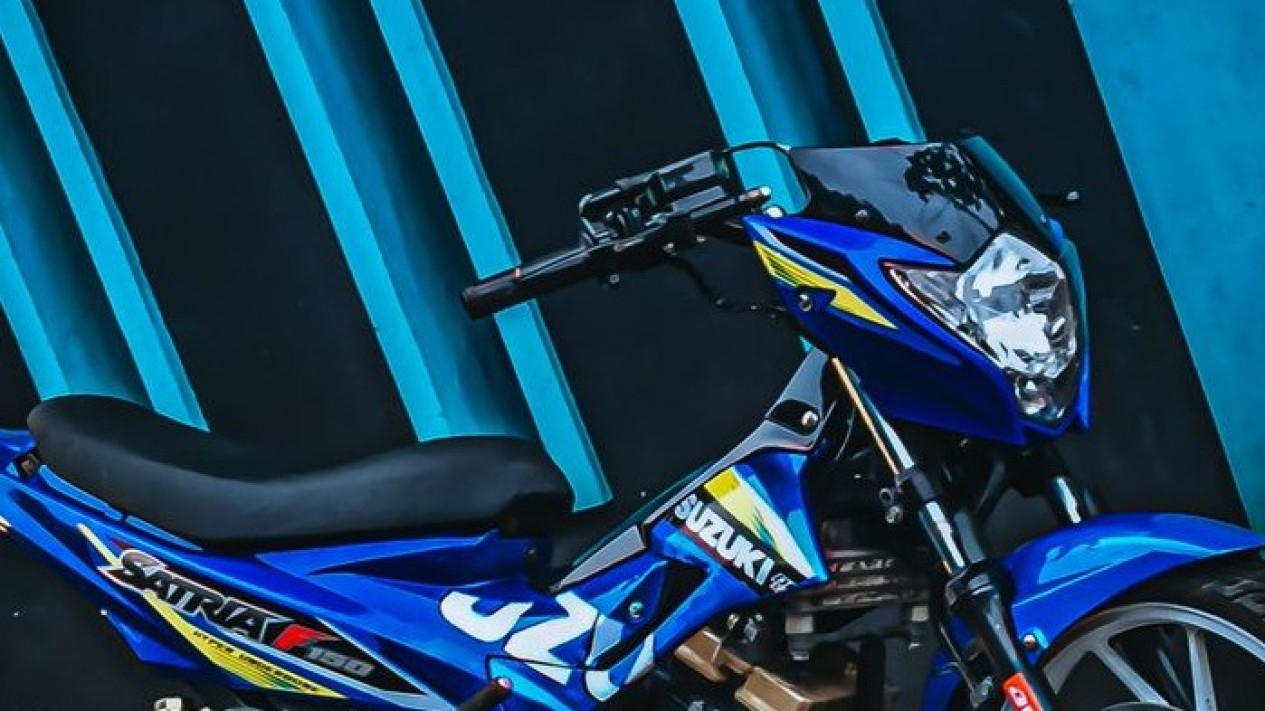 Cara Motor Satria FU Kencang