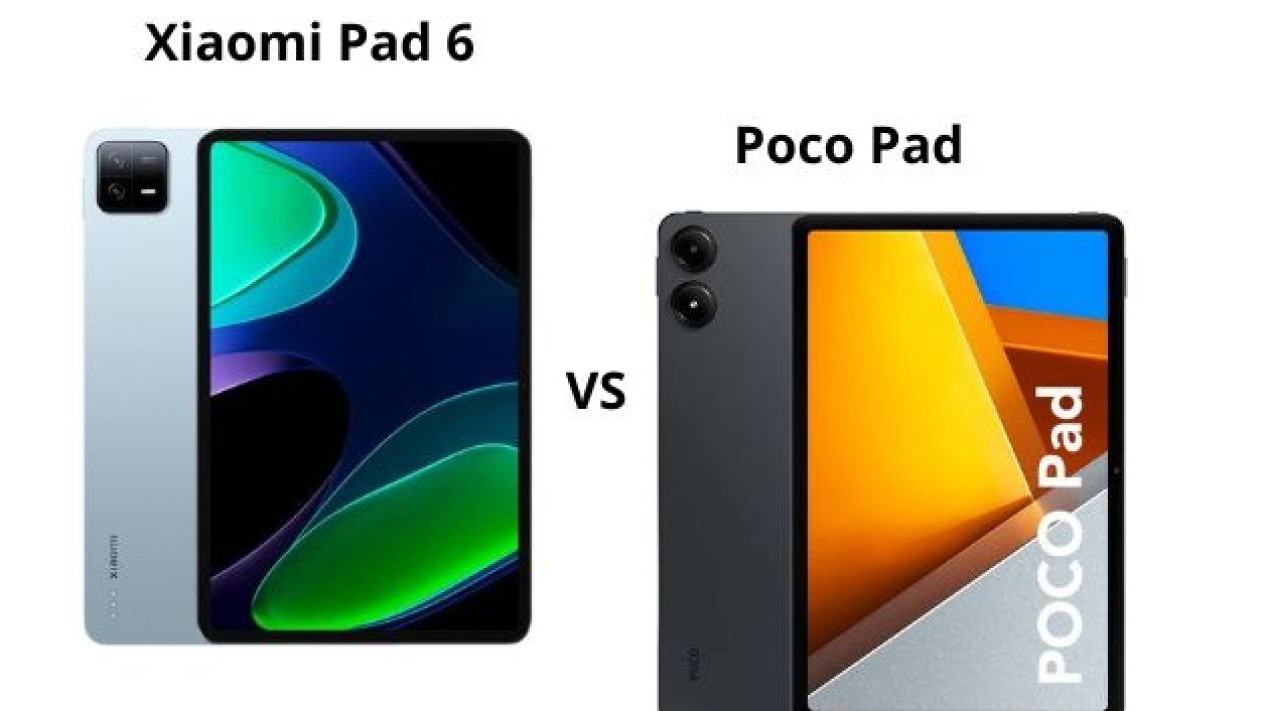 POCO Pad vs Xiaomi Pad 6