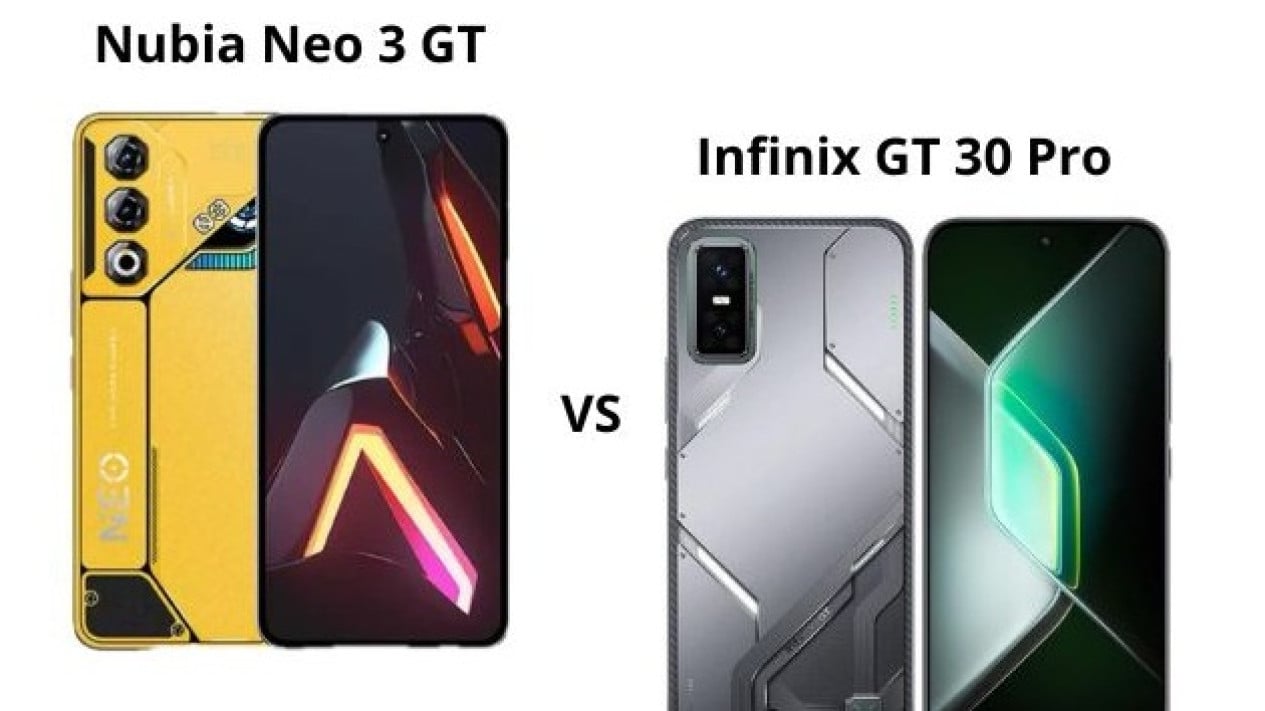 Nubia Neo 3 GT vs Infinix GT 30 Pro