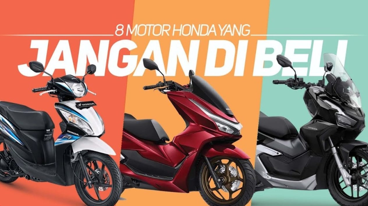 8 Motor Honda Yang Jangan Dibeli