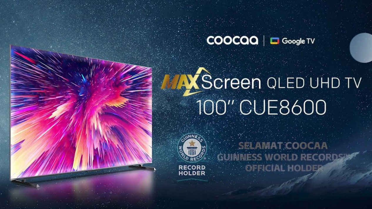 Coocaa Smart TV 100 Inci QLED CUE8600