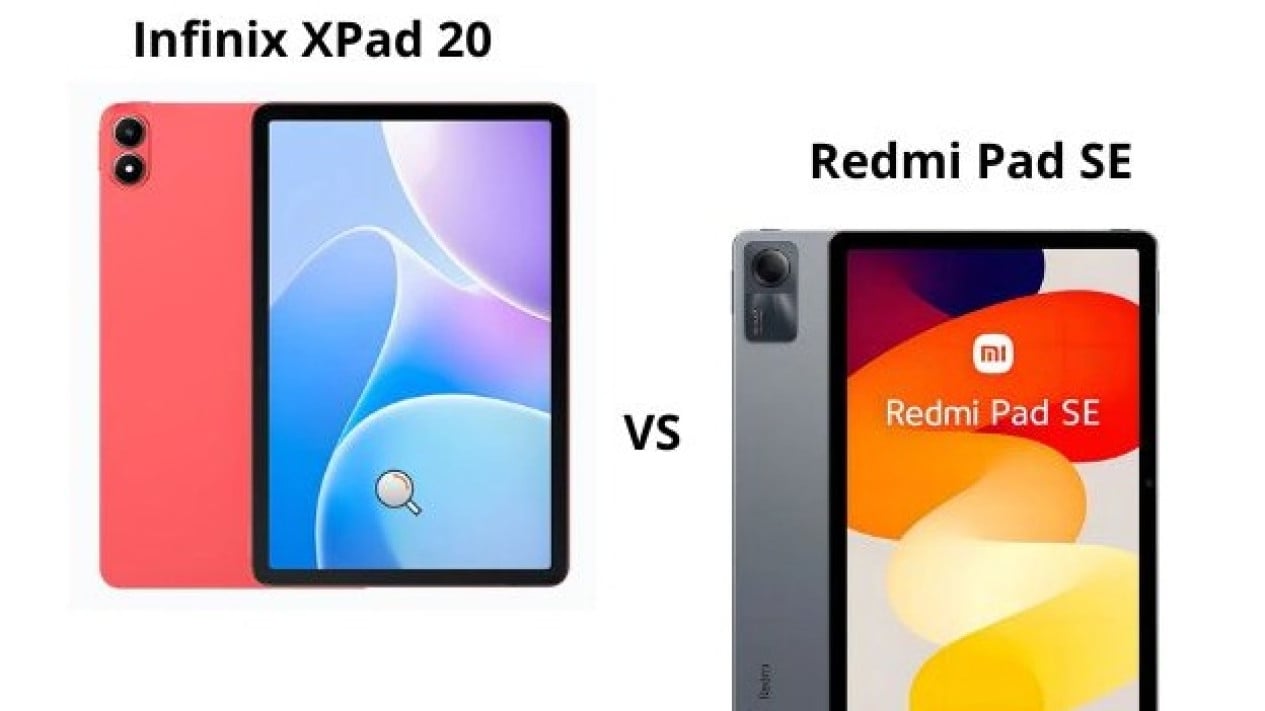 Infinix XPad 20 vs Redmi Pad SE