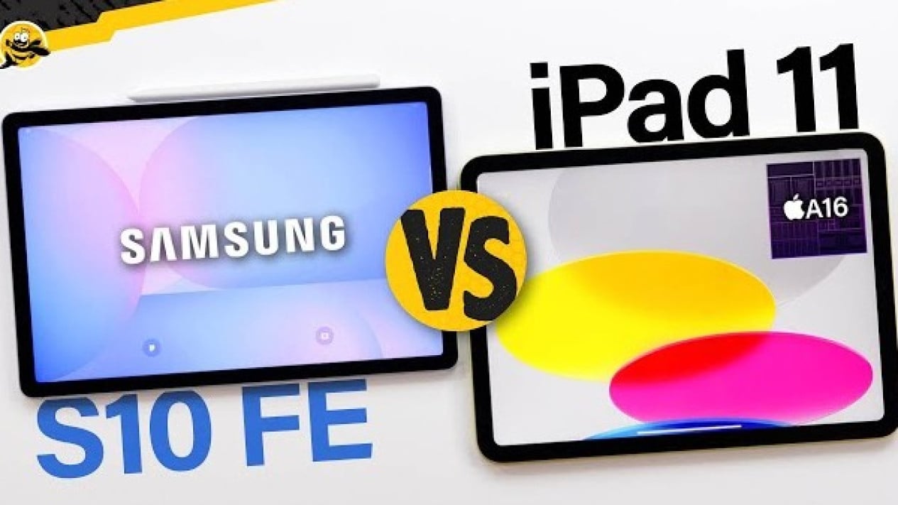 Galaxy Tab S10 FE vs iPad 11