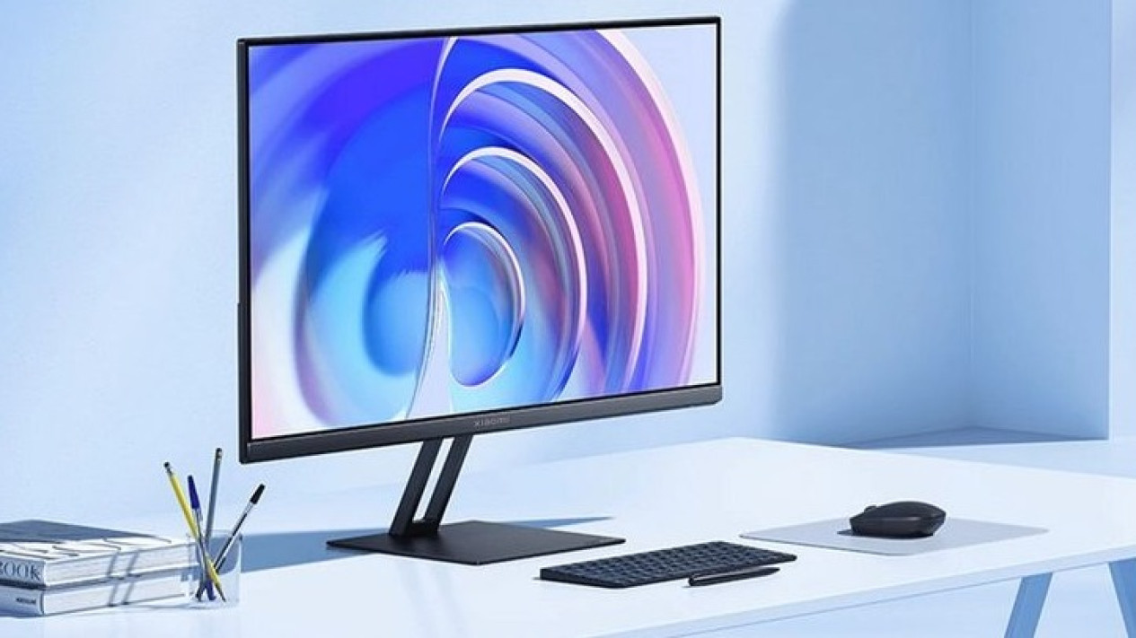 Foto Gak Perlu Mahal! Monitor Xiaomi A24i Punya Desain Tipis dan Layar ...