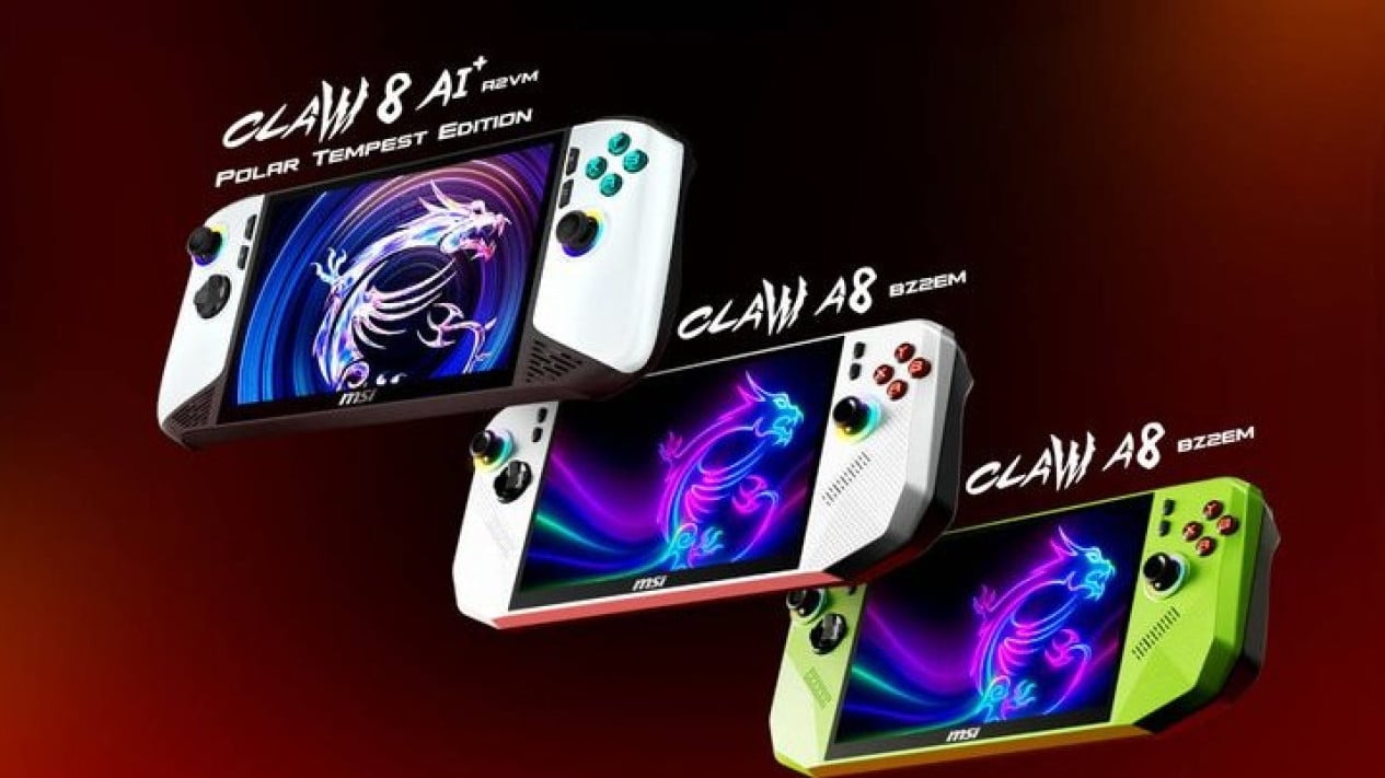 MSI Claw 8 AI Plus