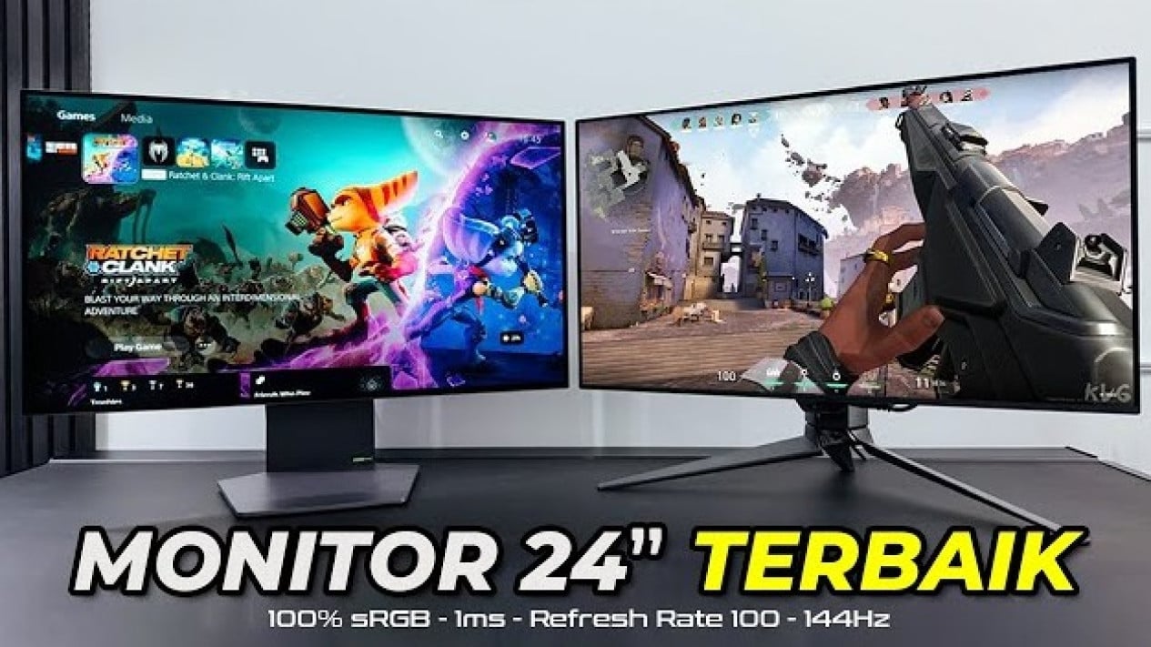 Foto 7 Rekomendasi Monitor 24 Inch Murah Terbaik 2025, Dari Samsung ...