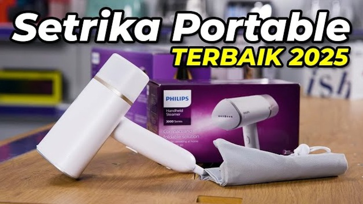 Foto Lebih Cepat Bikin Pakaian Mulus! Ini 7 Rekomendasi Setrika Uap