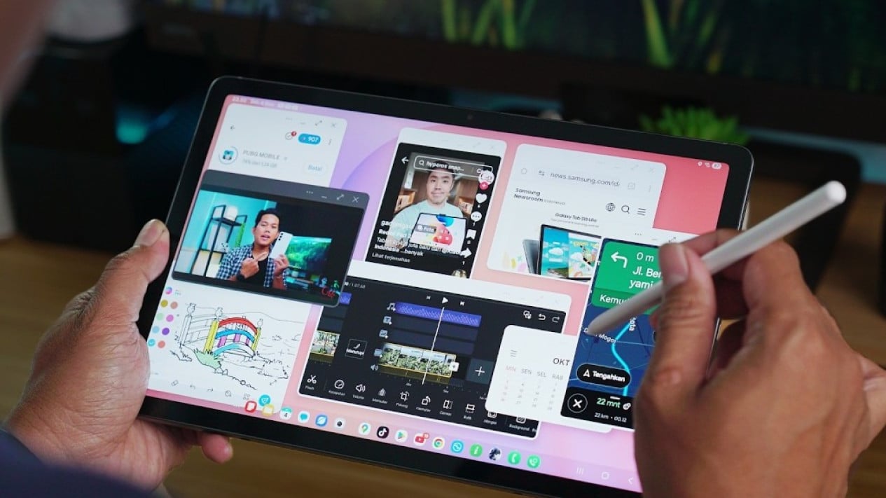 Foto 5 Fakta Galaxy Tab S10 Lite 5G, Tablet Tangguh Analis Data Mulai 5 ...