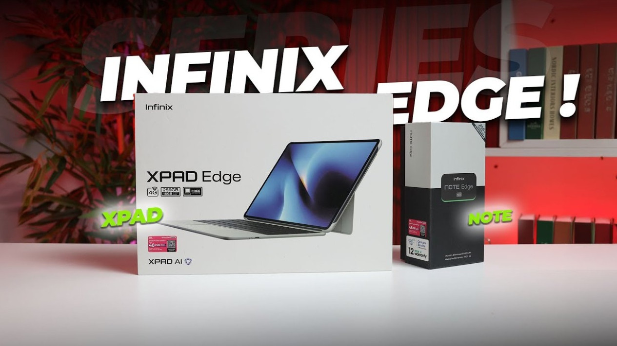 Infinix Edge Series Luncurkan Tablet XPad Edge 13 Inci dan Smartphone Note  8 Ultra Tipis