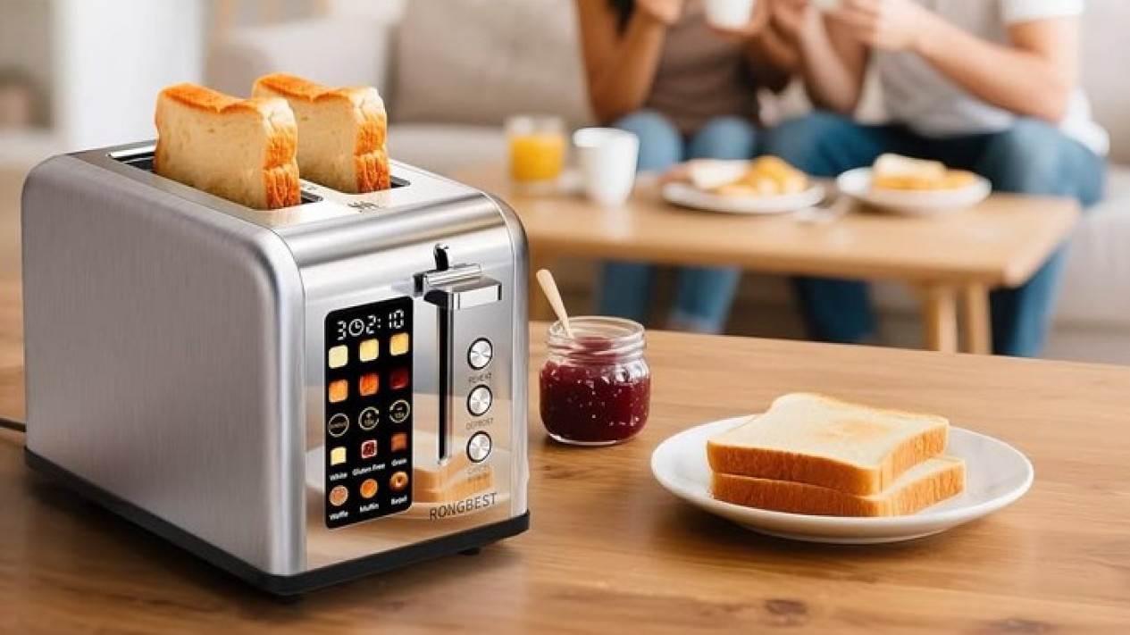 Foto 5 Toaster Low Watt 2026, Roti Renyah dalam 3 Menit Mulai 150 Ribuan