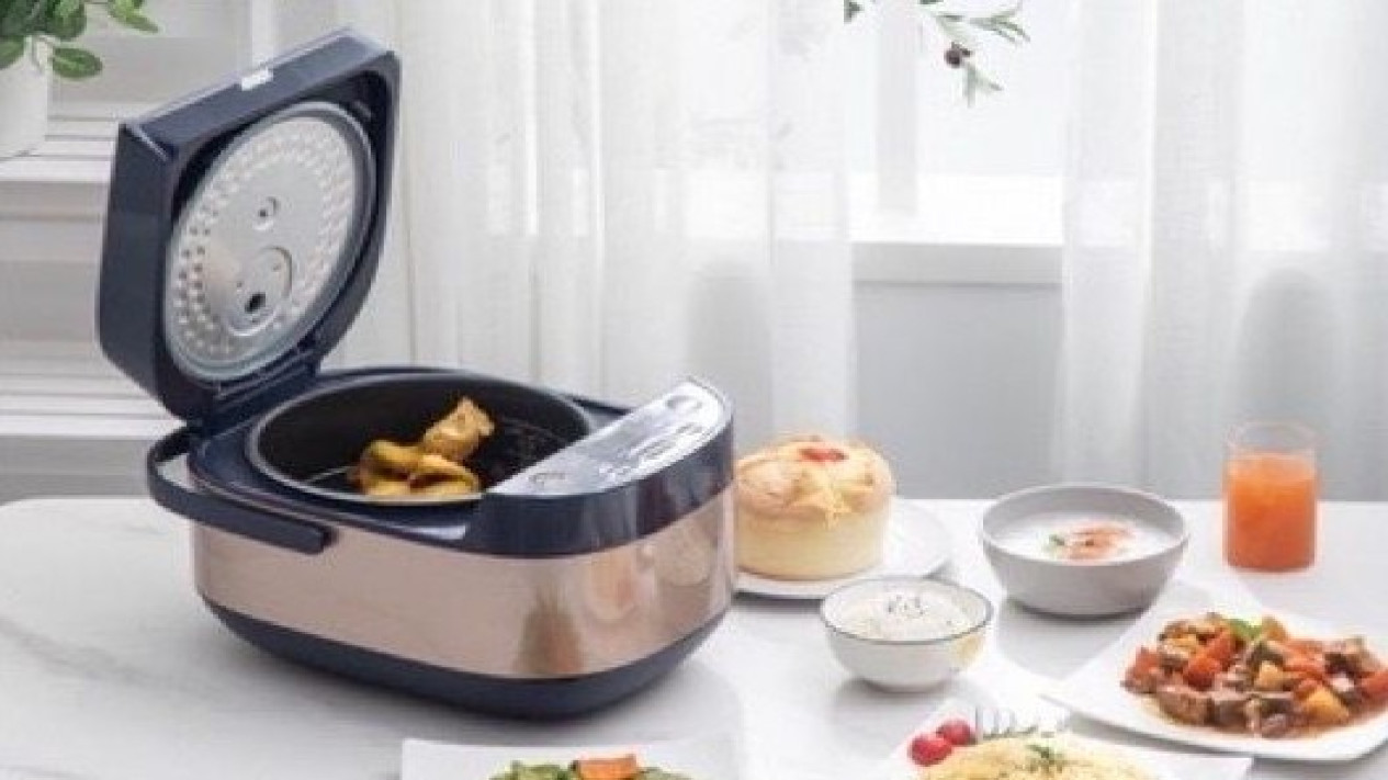 Foto Mito R7 Low Sugar Rice Cooker Low Carbo, Solusi Sehat untuk ...
