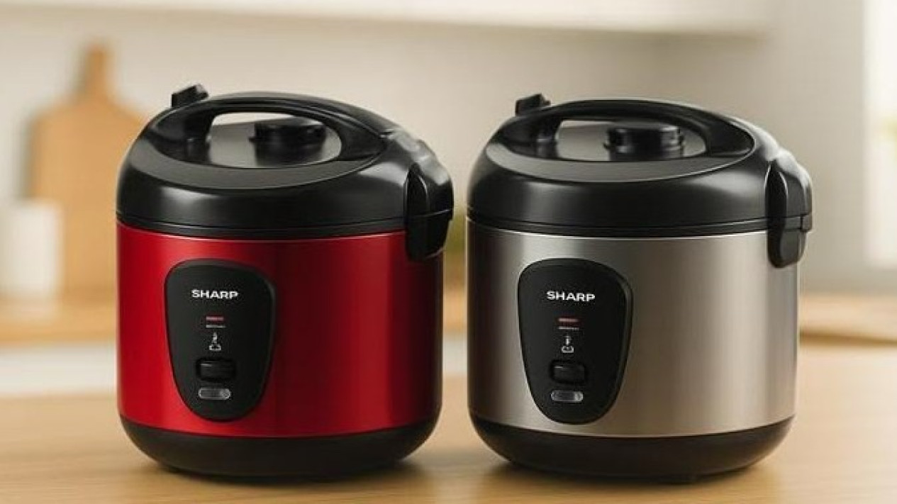 Foto Rice Cooker Sharp Low Watt 2026, Hemat 100 Ribu per Bulan, Cocok ...