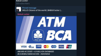 Data Nasabah BCA Dijual Peretas Bjorka Data Nasabah BCA Dijual Peretas Bjorka