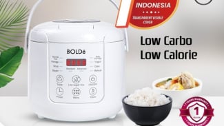 BOLDe Smart Less Sugar Digital Rice Cooker 1L - Lilac Breeze BOLDe Smart Less Sugar Digital Rice Cooker 1L - Lilac Breeze
