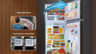 Kulkas Pintar 641 Liter dengan Layar AI 9 Inci, Samsung Bespoke Ini Masa Depan!