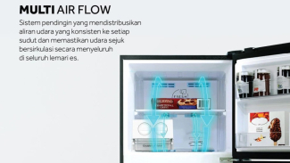 Kulkas 2 Pintu AQUA Japan 169 Liter AQR-D251