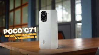 Poco C71, HP Sejutaan dengan Refresh Rate 120Hz Kencang