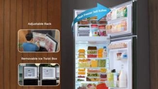 Ungkap Kelebihan dan Kekurangan Polytron FlexUp 5in1, Kulkas Ideal untuk Keluarga