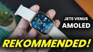 Review Smartwatch Jete Venus, Layar AMOLED dan 100 Mode Olahraga untuk Wanita Modern!