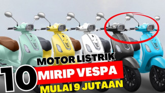 10 Rekomendasi Motor Listrik Terbaru 2025, Ada yang Mirip Vespa Listrik!